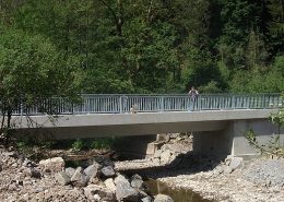 Ingenieurbau Brücke Oberscheffach